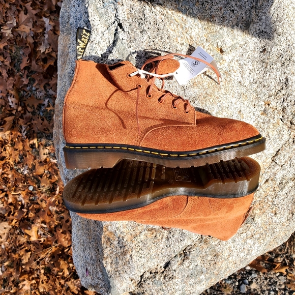 Dr. Martens Suede Leather Boots Made in England Size 11, USA Men's Size 12 - Picture 2 of 15
